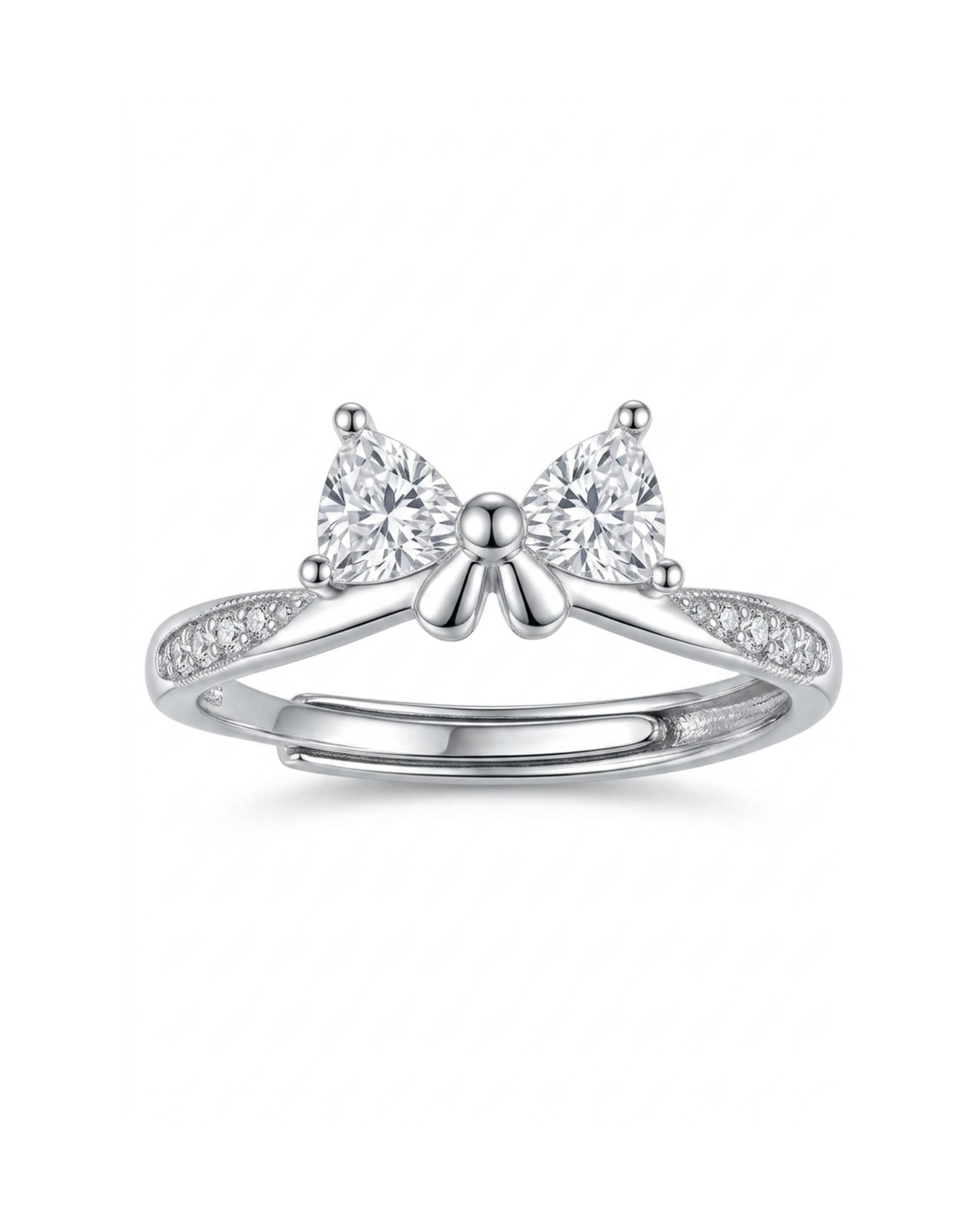 Anillo de plata 925 ajustable estilo minimalista — Salenzo Colombia