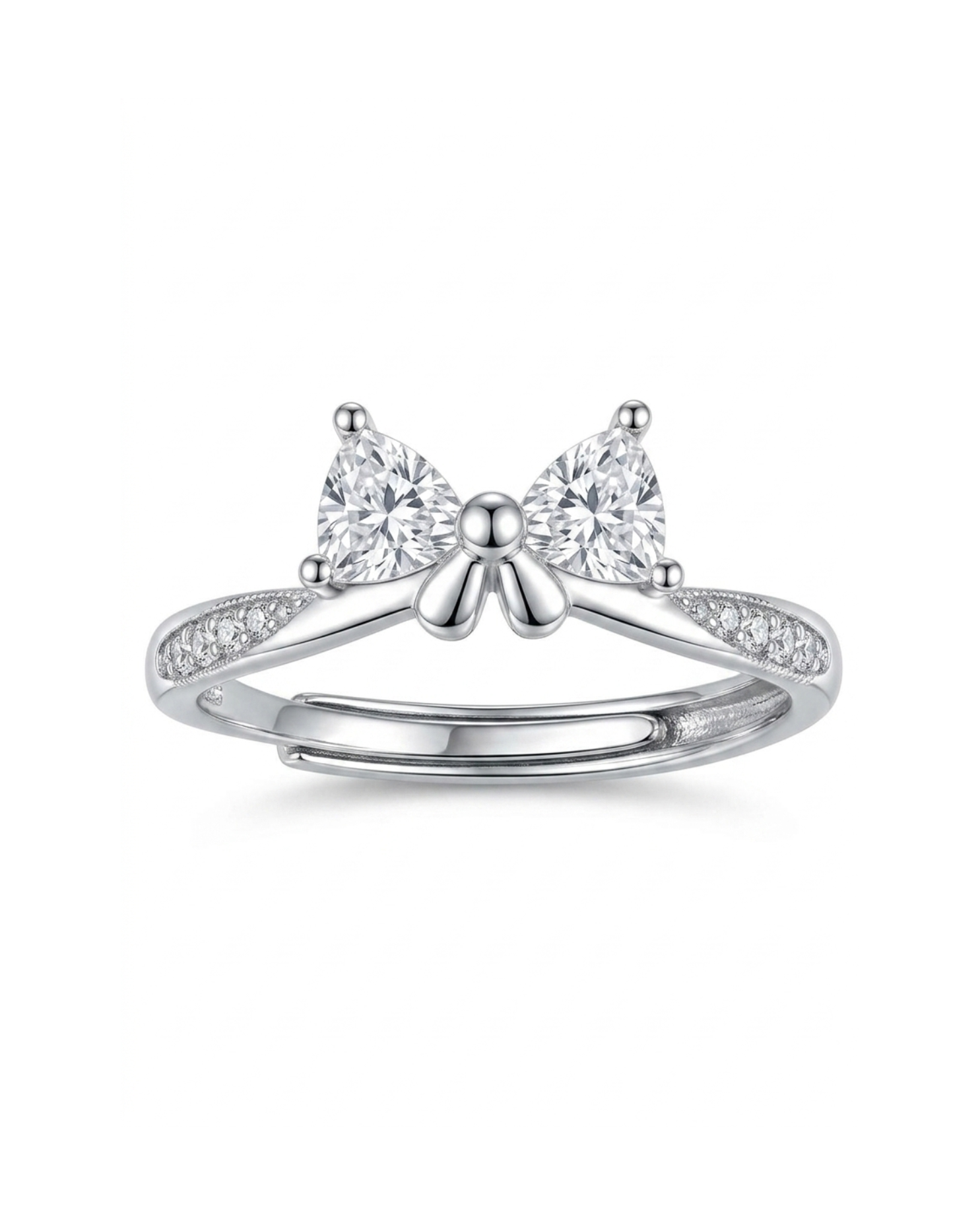 Anillo de plata 925 ajustable estilo minimalista — Salenzo Colombia