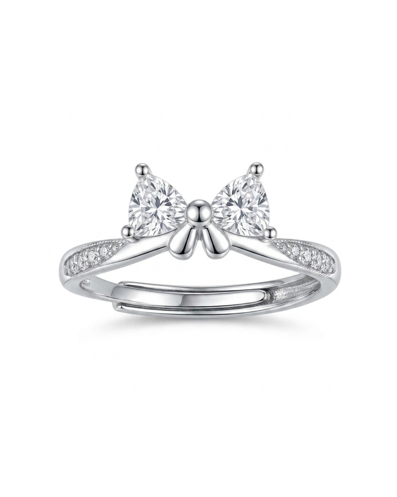 Anillo de plata 925 ajustable estilo minimalista — Salenzo Colombia