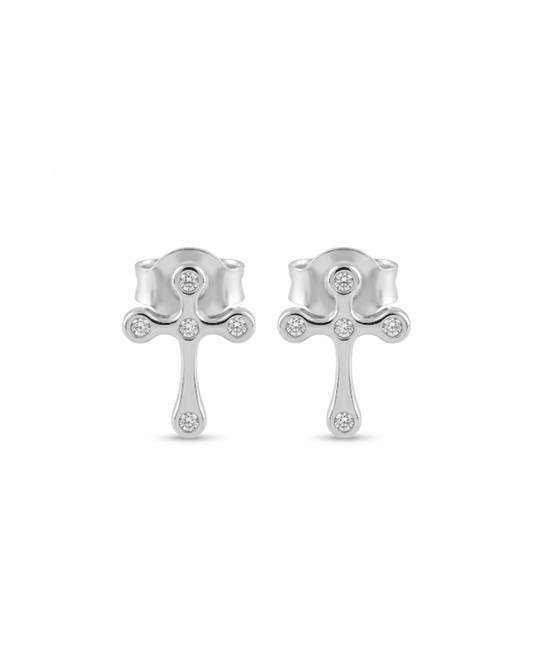 Aretes ARGENTO de plata 925 esterlina — Salenzo Colombia