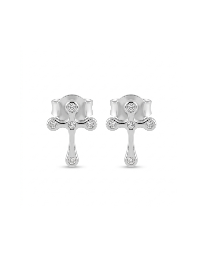 Aretes ARGENTO de plata 925 esterlina — Salenzo Colombia